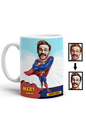 Sevgileye-Arkadaşa Özel Hediyelik|Kişiselleştirilebilir Karikatür Hediye Kupa Bardak