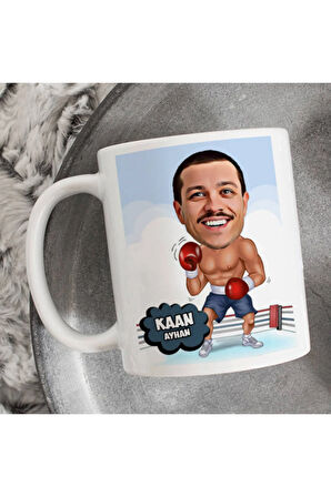 Sevgileye-Arkadaşa Özel Hediyelik|Kişiselleştirilebilir Karikatür Hediye Kupa Bardak