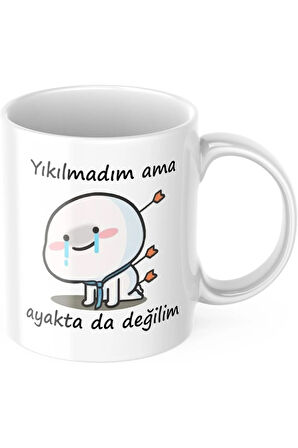 Sevgileye-Arkadaşa Özel Espirili Hediyelik|Kişiselleştirilebilir Komik Hediye Kupa Bardak