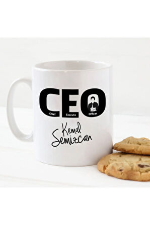 Mesleklere Özel Hediyelik|Kişiselleştirilebilir Ceo Hediye Kupa Bardak