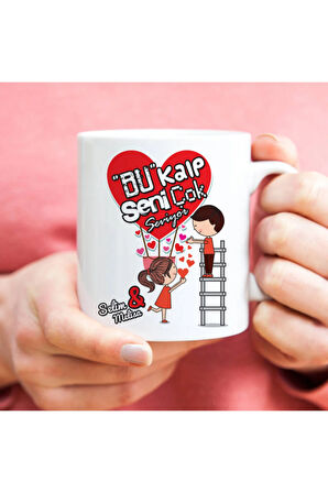 Sevgileye-Arkadaşa Özel Hediyelik|Kişiselleştirilebilir Hediye Kupa Bardak