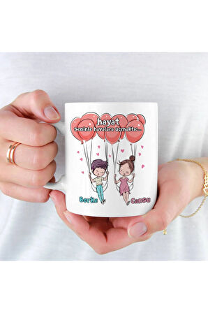Sevgileye-Arkadaşa Özel Hediyelik|Kişiselleştirilebilir Hediye Kupa Bardak