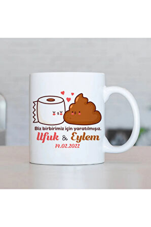 Sevgileye-Arkadaşa Özel Hediyelik|Kişiselleştirilebilir Hediye Kupa Bardak