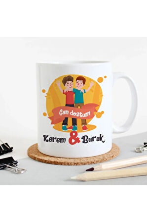 Sevgileye-Arkadaşa Özel Hediyelik|Kişiselleştirilebilir Hediye Kupa Bardak