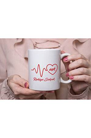 Sevgililer Gününe Özel| Kişiselleştirilebilir Sevgiliye Hediye Kupa Bardak