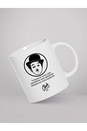 Dizi-Film Hayranlarına Özel| Hediyelik Charlie Champlin Baskılı Kupa Bardak