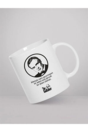 Dizi-Film Hayranlarına Özel| Hediyelik Godfather Baskılı Kupa Bardak