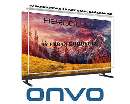 HEROGLAS ONVO         65OV9000U 65İNÇ TV EKRAN KORUYUCU