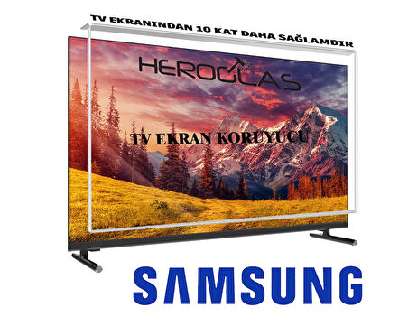 HEROGLAS  SAMSUNG     55Q60D 55İNÇ TV EKRAN KORUYUCU