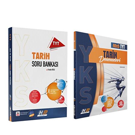 Hız ve Renk TYT Tarih Soru Bankası ve Deneme Seti 2 Kitap