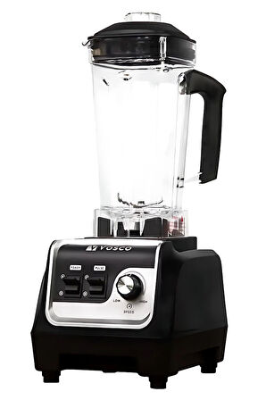 Vosco HS-206S Buz Kırıcılı Bar Blender Siyah