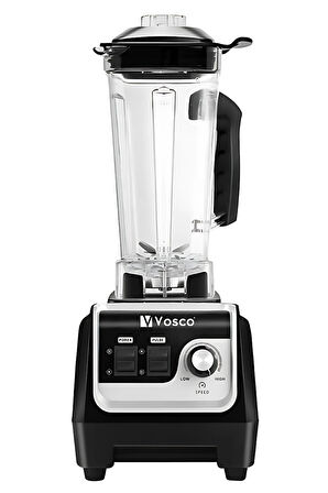 Vosco HS-206S Buz Kırıcılı Bar Blender Siyah