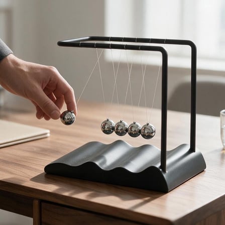 İsme Özel Newton Denge Topları 