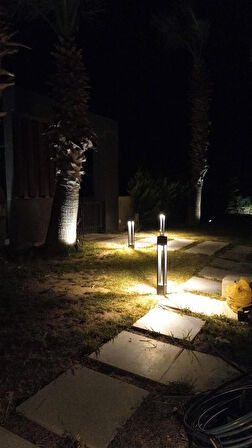 Luma Alüminyum Bahçe Yürüyüş Yolu Aydınlatma Bollard