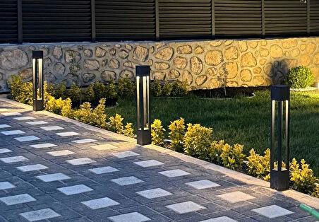 Luma Alüminyum Bahçe Yürüyüş Yolu Aydınlatma Bollard