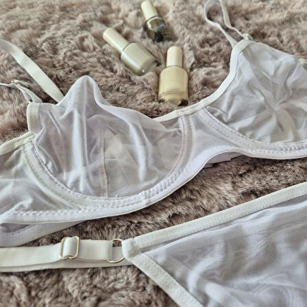 Bralet Sütyen Takımı ( Sütyen & Tanga ) Iç Çamaşırı Takımı
