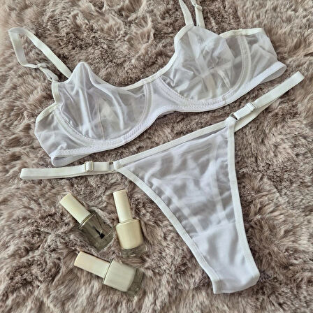 Bralet Sütyen Takımı ( Sütyen & Tanga ) Iç Çamaşırı Takımı