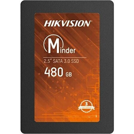 HIKVISION DISK SSD 480GB SATA2.5'' 540-470 MB/S HS-SSD-MINDER(S)/480G