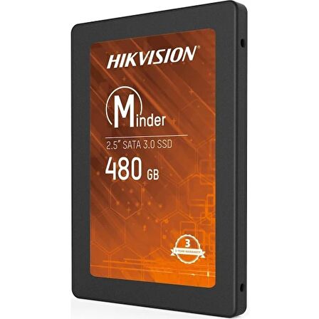 HIKVISION DISK SSD 480GB SATA2.5'' 540-470 MB/S HS-SSD-MINDER(S)/480G