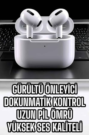 3.Nesil TWS Bluetooth Kulaklık Mikrofonlu ANC Özelliği Dokunmatik Kontrol