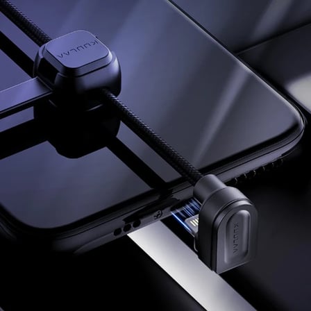 KUULAA U-shape Mobile Game İPhone Oyuncu Şarj Kablosu 2 Metre-(5775)