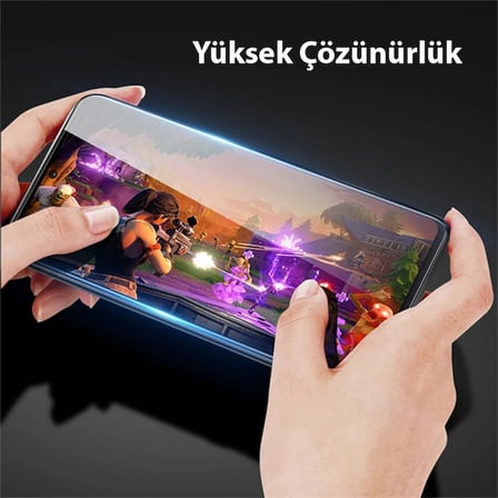Dux Ducis Xiaomi Poco X5 Full Kaplama Tempered Cam Ekran Koruyucu-(5775) — Renk: Siyah