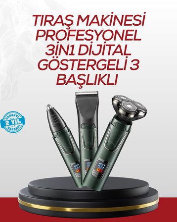 Burun Sakal ve Saç İçin Erkek Tıraş Cihazı