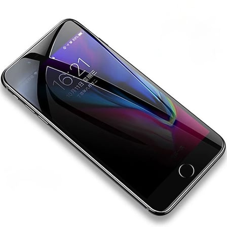 KUULAA İPhone 6S-6 Plus 3d Full Privacy Gizlilik Kırılmaz Cam Ekran Koruyucu-(5775) — Renk: Siyah