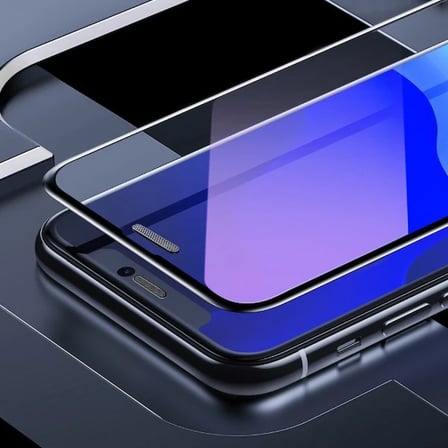 Baseus İPhone XS-X 5.5 Ekran Koruyucu Full Anti Blue Light Tempered Cam Ekran Koruyucu 2 A-(5775) — 
