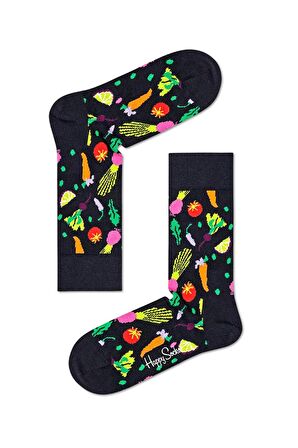 zetro ÖZEL SERİ İTHAL VEGGIE SOCKS TEMALI UNISEX ÇORAP