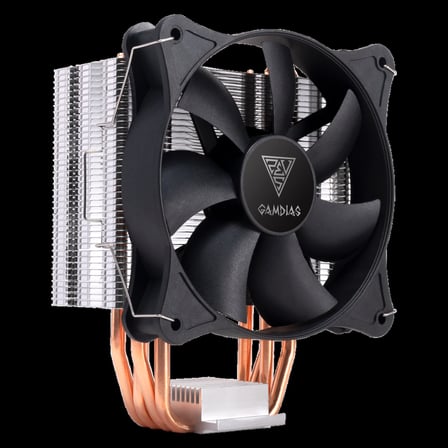 GAMDIAS BOREAS E1-410 MONO 120mm CPU Kule Tipi Hava Soğutma Doğrudan Temas Teknolojisine Sahip 4 ade