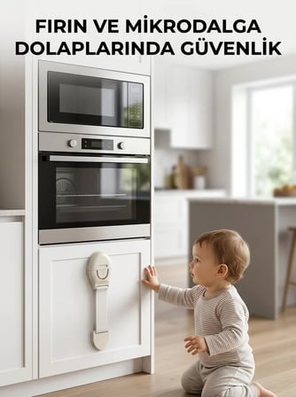 Bebek Güvenlik Dolap Kilidi Çok Amaçlı Çocuk Emniyet Kilit Sistemi
