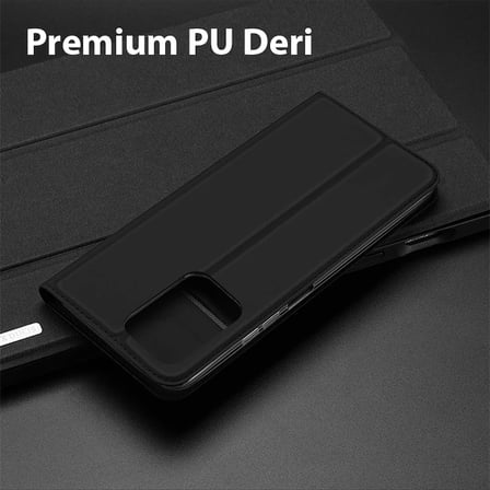 Dux Ducis Xiaomi Uyumlu Poco X5 5G Kılıf Skin Pro Series Flip Cover Kapaklı Kılıf-(5775) — Renk: Rose Gold