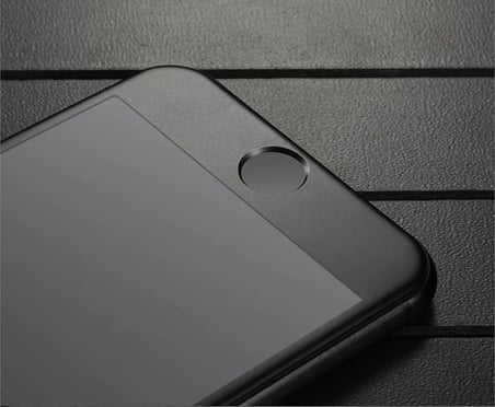 Baseus İPhone 6/ 6S 3D Full Kaplama Kırılmaz Cam Ekran Koruyucu-(5775) — Renk: Siyah