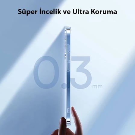 Baseus Crystal iPhone 14 Pro Max 6.7 Ultra-Thin Silikon Kılıf + Tempered Ekran Koruyucu Set-(5775) —