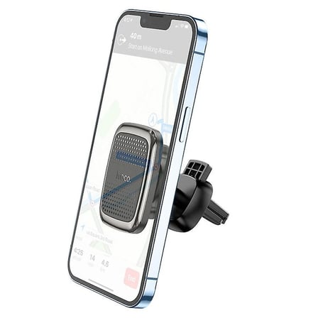 HOCO CA106 Araç Havalandırma Bölmesi Manyetik Telefon Tutucu-(5775) — Renk: Siyah