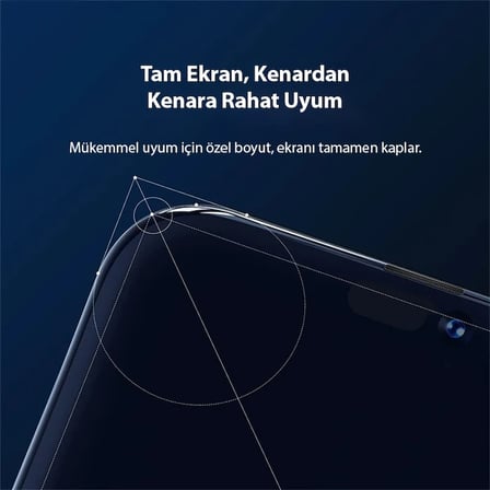Baseus Crystal iPhone 15 Full Koruma Anti Mavi Işık Tempered Cam Ekran Koruyucu 2 Adet Set-(5775) — 