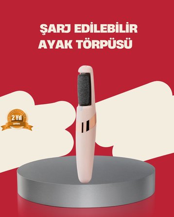 360° Etkili Elektrikli Ayak Bakım Aleti Nasır Giderici