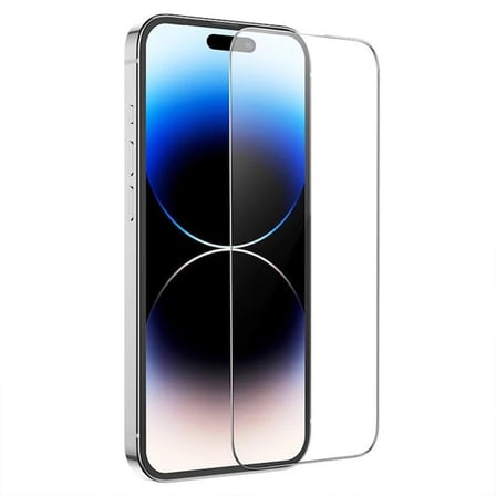 Hoco İphone 15 Pro Max Full Screen Hd Tempered Kırılmaz Cam Ekran Koruyucu- 5775 Renk: Şeffaf 2
