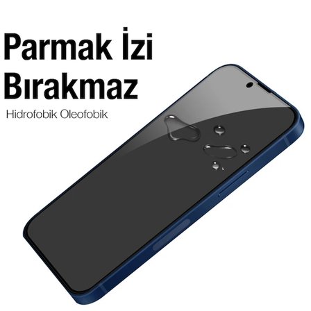 ALLY İPhone 14 Plus 6.7 3D Full Privacy Gizlilik Cam Ekran Koruyucu Anti-Spy-(5775)