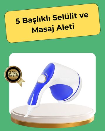 Selülit ve Sıkılaştırıcı Masaj Cihazı – Çok Fonksiyonlu