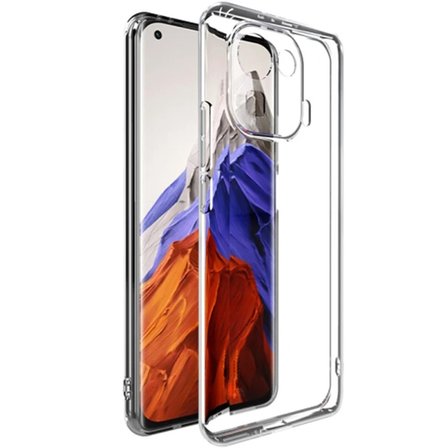 Ally Xiaomi Uyumlu Mi 11 Pro Kılıf Kamera Korumalı Ultra İnce Şeffaf Silikon Kılıf-(5775)