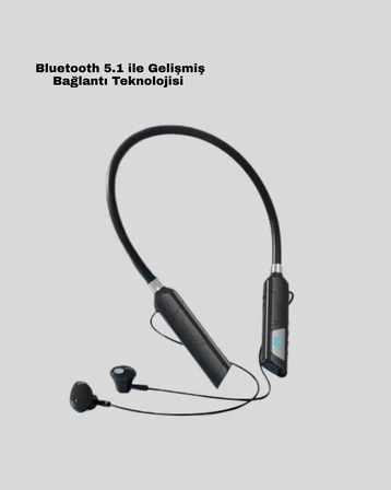 Bluetooth 5.1 Kablosuz Kulaklık – Net Ses ve Güçlü Bağlantı