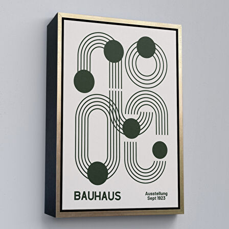 Altın Çerçeveli Sevimli Tavşan Tablosu