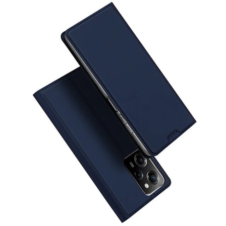 Dux Ducis Xiaomi Uyumlu Poco X5 Pro 5G Kılıf Skin Pro Series Flip Cover Kapaklı Kılıf-(5775) — Renk: Siyah