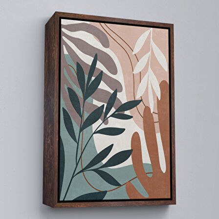 Beyaz Çerçeveli Sevimli Panda Tablosu