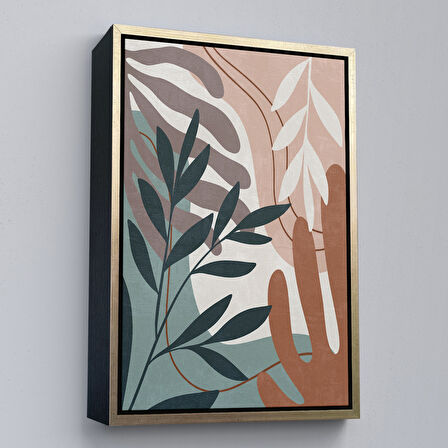 Beyaz Çerçeveli Sevimli Panda Tablosu