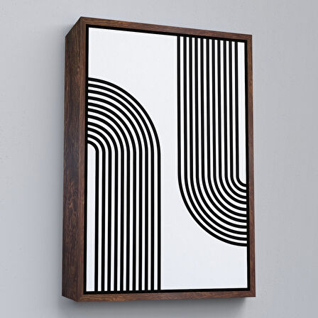 Altın Çerçeveli Çocuk Odası Sevimli Yavru Tilki Tablosu