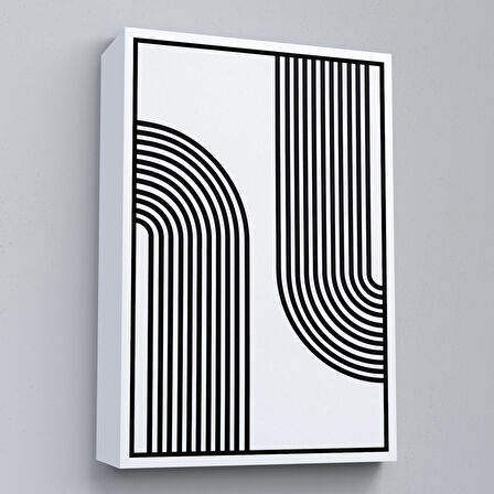 Beyaz Çerçeveli Çocuk Odası Sevimli Yavru Tilki Tablosu