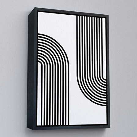 Beyaz Çerçeveli Çocuk Odası Sevimli Yavru Tilki Tablosu